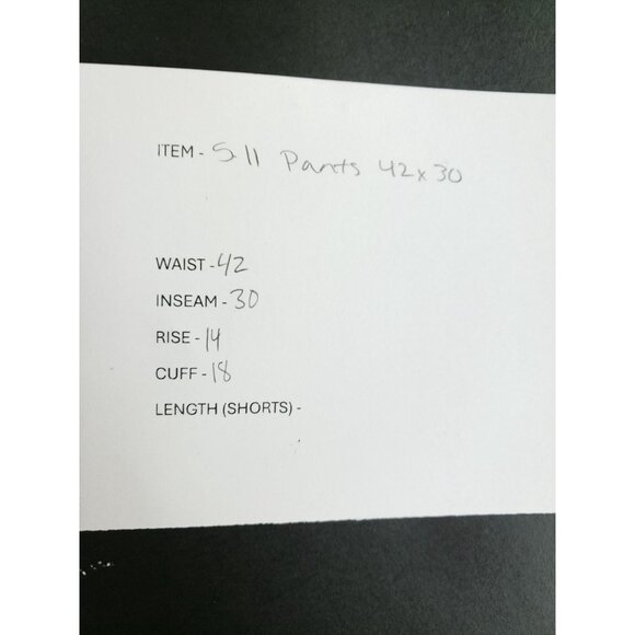 5.11 Tactical Utility Mens 42x30 Green Ripstop Cargo Pants Gusseted Polyester - Picture 8 of 9